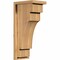 Ekena Millwork Mediterranean Smooth Corbel w/Backplate, Western Red Cedar, 7 1/2"W x 10"D x 22"H COR08X10X22MED01SWR - alternate 1